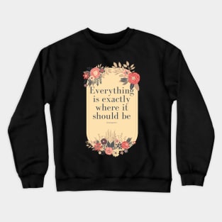 Enneagram 6 Self Love Affirmation Quote Crewneck Sweatshirt